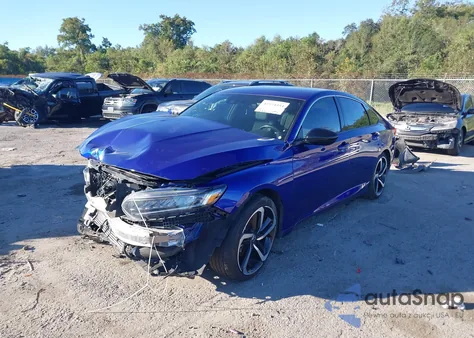 2022 Honda Accord Sport from USA, damaged, VIN 1HGCV1F39NA080018